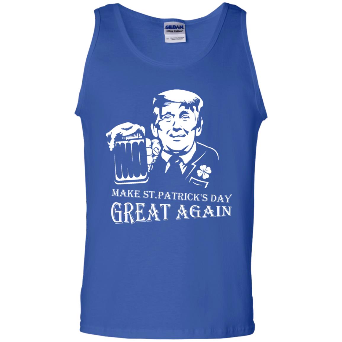 Anti Trump T-shirt Make St.patrick's Day Great Again With American President Royal