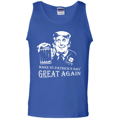 Anti Trump T-shirt Make St.patrick's Day Great Again With American President Royal