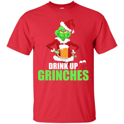 Christmas T-shirt Drink Up Grinches Red