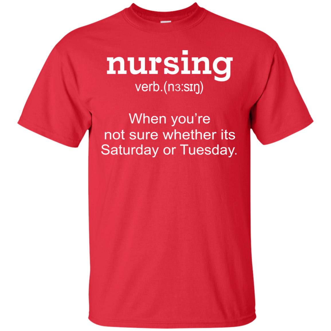 Nursing When You Are Not Sure Whether Its Saturday Or Tuesday Red
