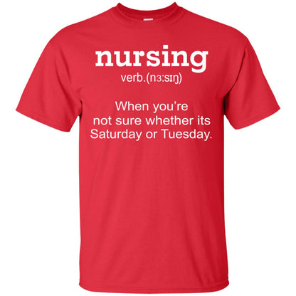 Nursing When You Are Not Sure Whether Its Saturday Or Tuesday Red