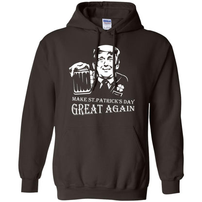 Anti Trump T-shirt Make St.patrick's Day Great Again With American President Dark Chocolate