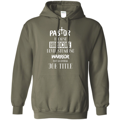 Pastor Because Hardcore Devil Stomping T-shirt Military Green