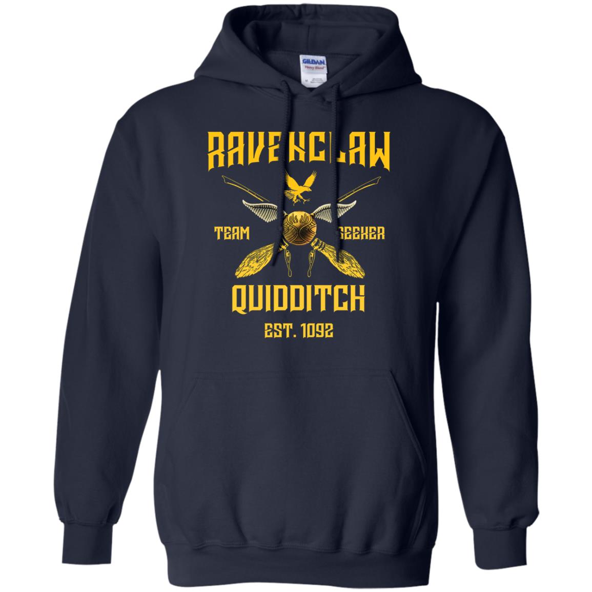 Ravenclaw Quiddith Team Seeker Est 1092 Harry Potter ShirtG185 Gildan Pullover Hoodie 8 oz.