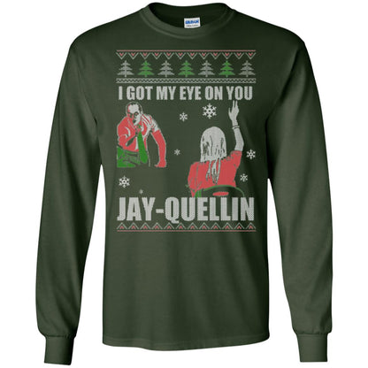 I Got My Eye On You Jay-quellin T-shirt Forest Green