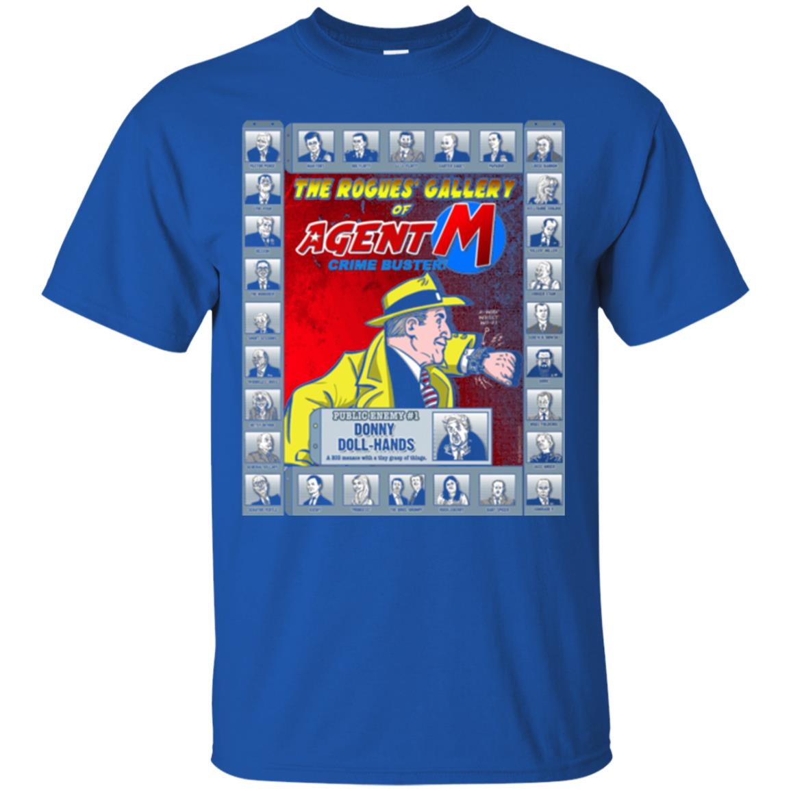 The Rogues' Gallery Of Agent M T-shirt Royal