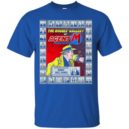 The Rogues' Gallery Of Agent M T-shirt Royal