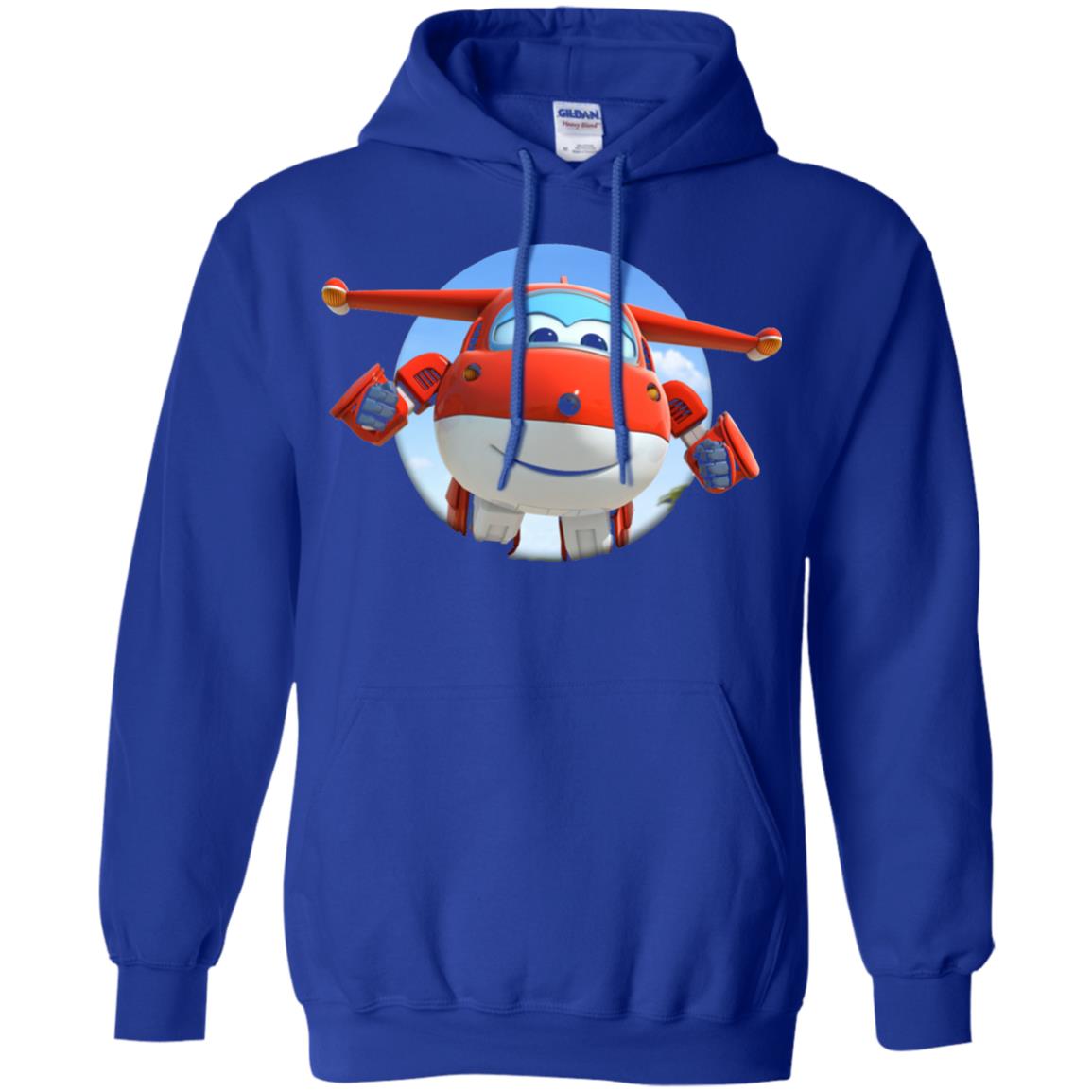 Super Wings Jett Movie Lover T-shirt Royal