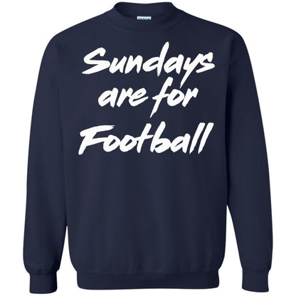 Football Lover T-shirt Sundays Are For Football Navy