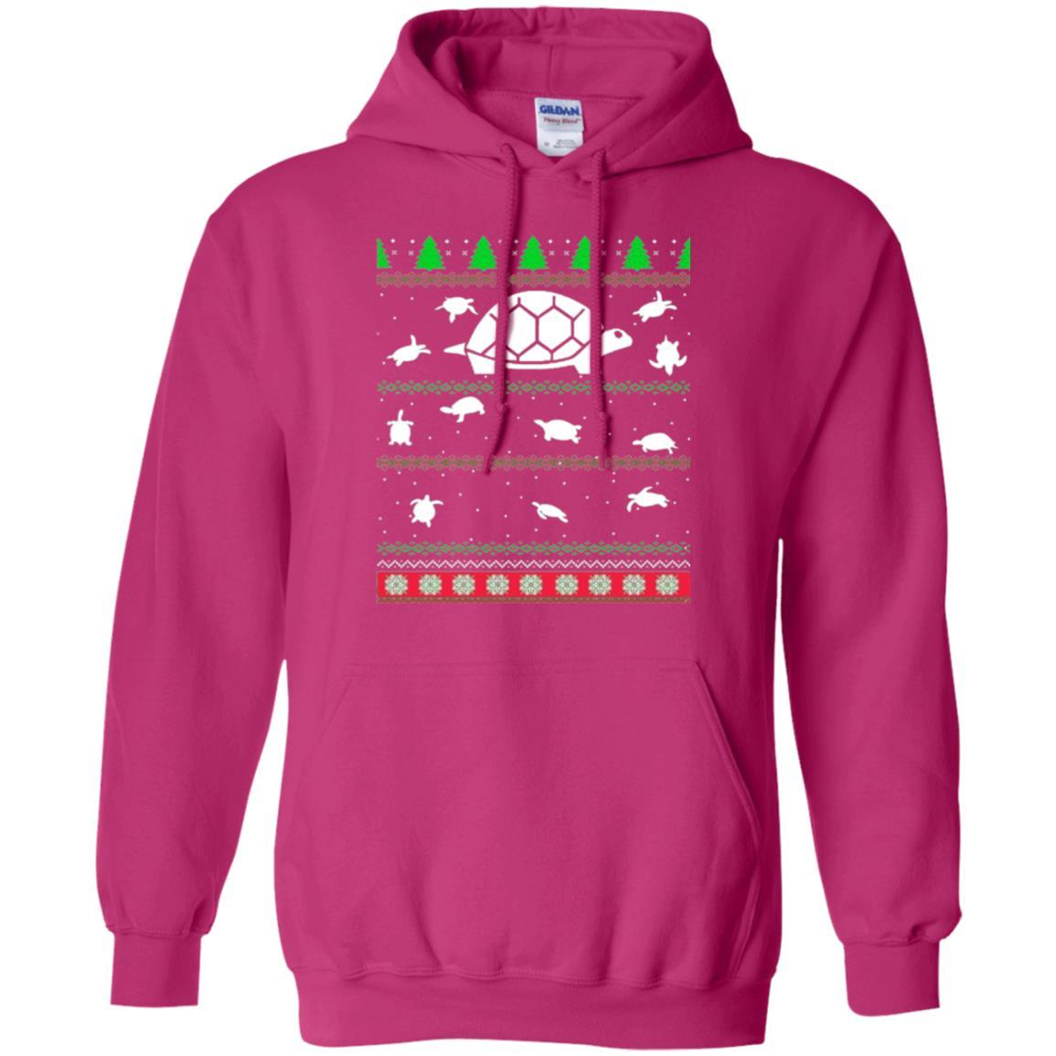 Christmas T-shirt Turtle Lover Merry Christmas Heliconia