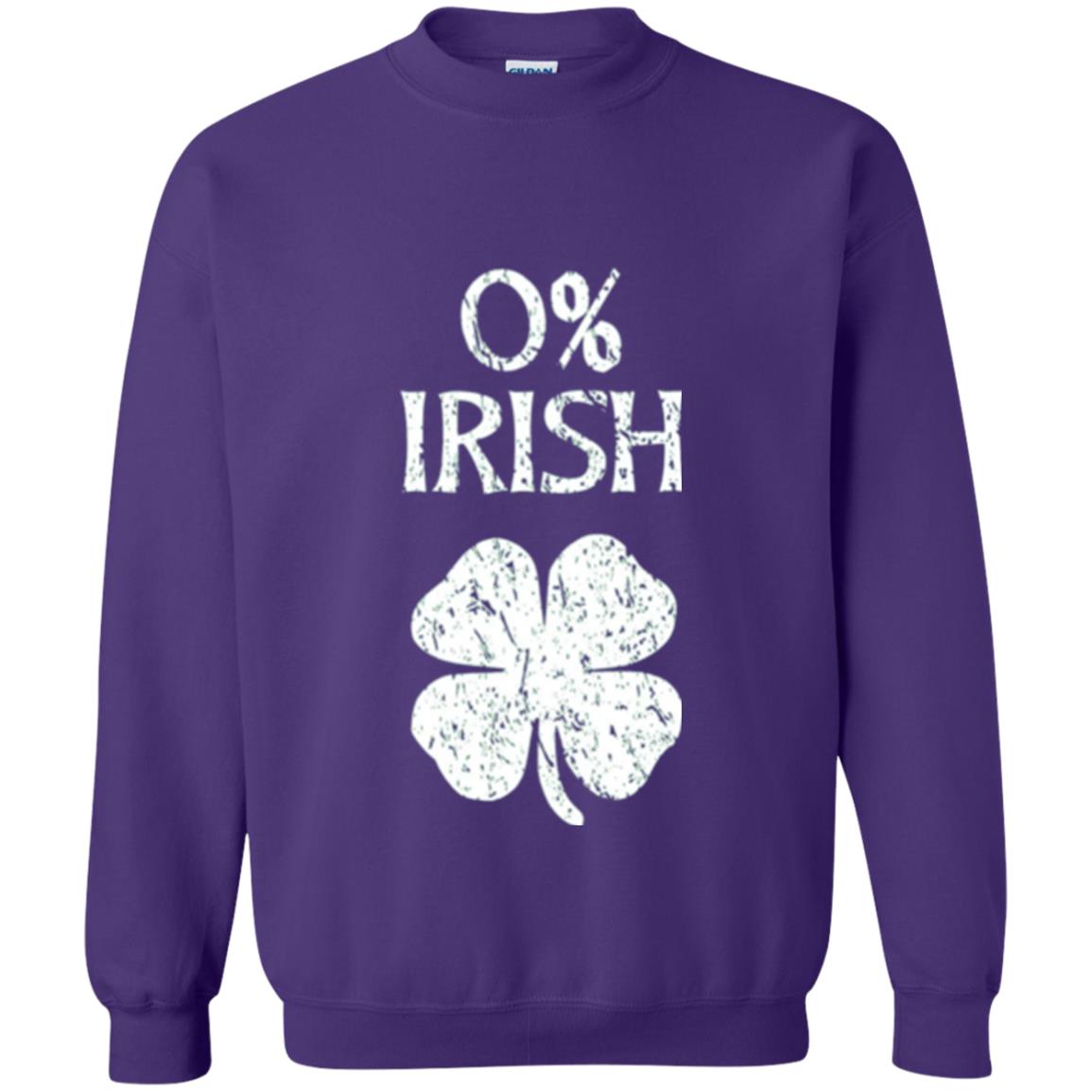 St. Patrick Day T-shirt Shamrocks 0_ Irish Vintage Purple