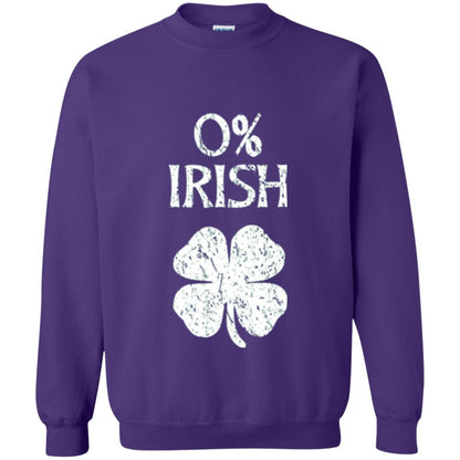 St. Patrick Day T-shirt Shamrocks 0_ Irish Vintage Purple