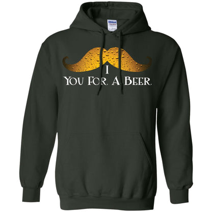 I Mustache You For A Beer Saint Patrick_s Day Forest Green