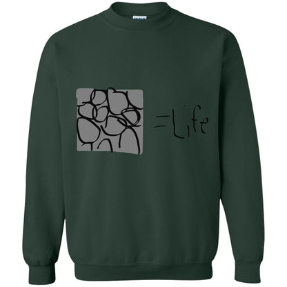 Cobblestone Equals Life Video Game Gamers Shirt Forest Green