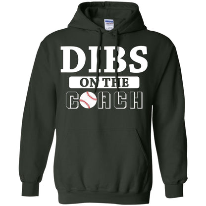 Dibs On The Coach Baseball T-shirt Forest Green
