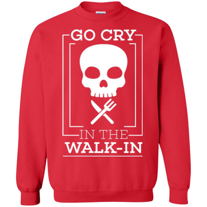 Chef T-shirt Go Cry In The Walk In Red