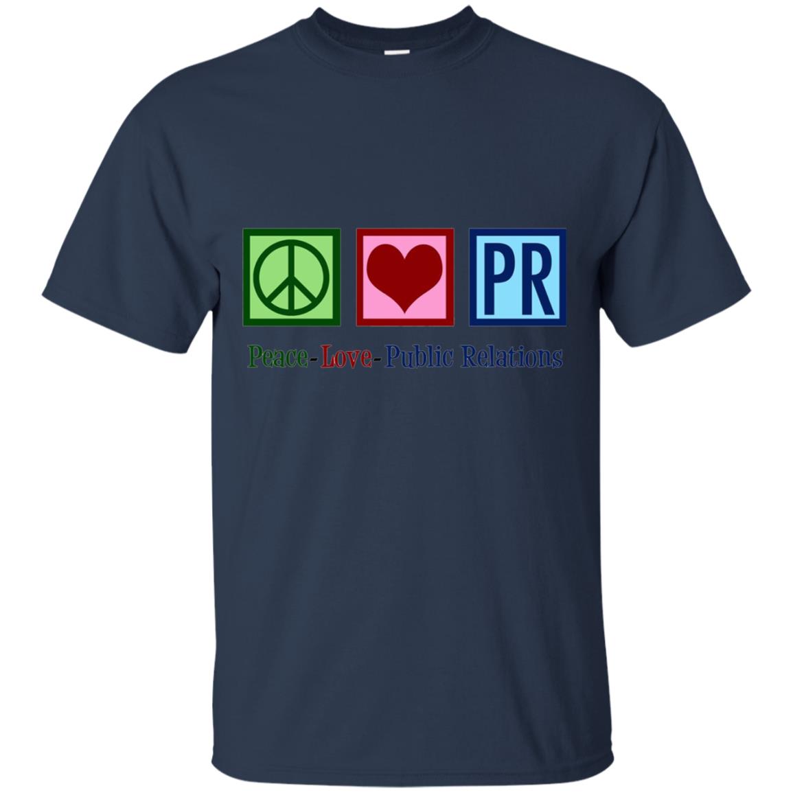 Cool Pr Public Relations T-shirt Navy