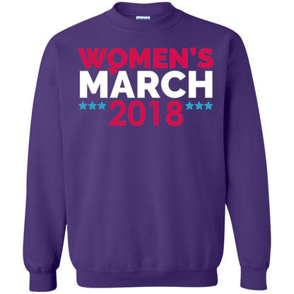 Women_s Right T-shirt Women_s March January 20 2018 Purple