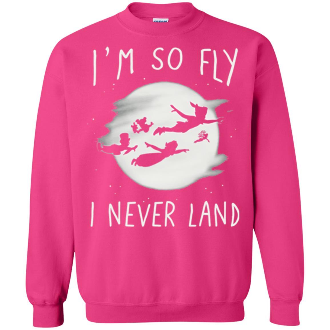 Film T-shirt Peter Pan So Fly Moon Silhouette Graphic Heliconia