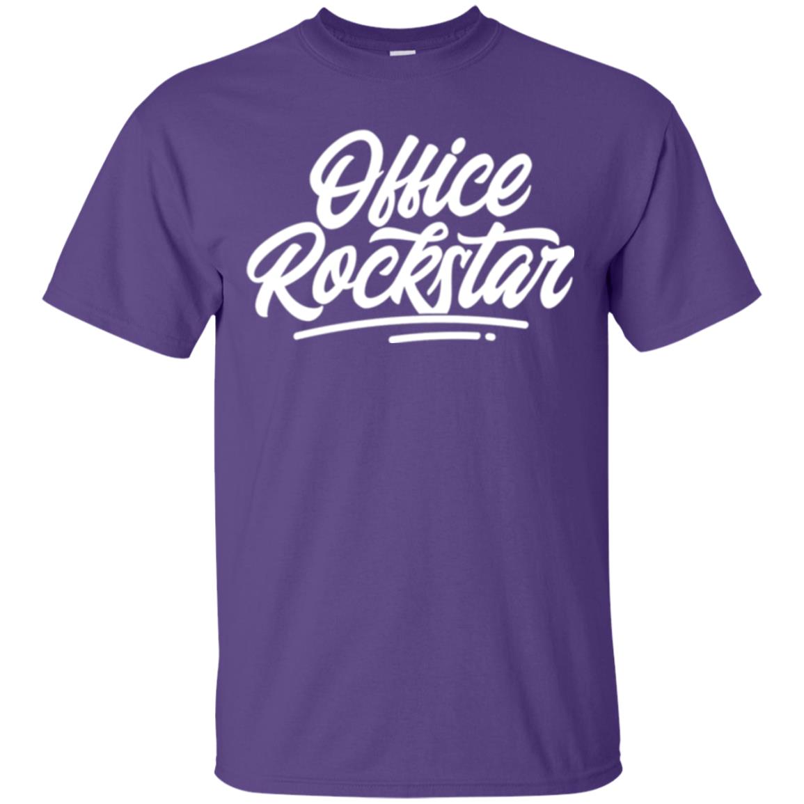 Office Rockstar T-shirt Administrative Professionals Day Purple