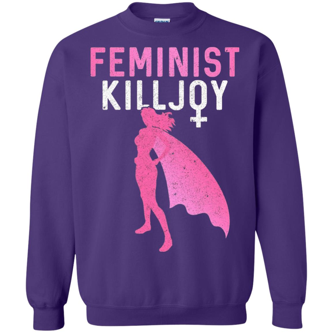 Feminist Killjoy Proud Female T-shirt Purple