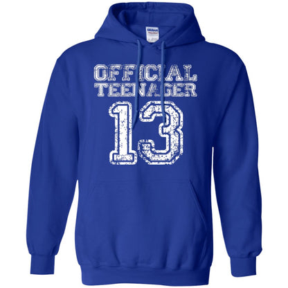 Brithday T-shirt Official Teenager T-shirt Royal