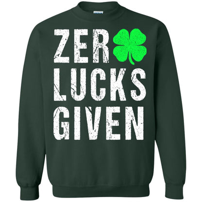 Shamrock Irish Funny Saint Patrick_s Day T-shirt Forest Green