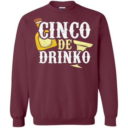 Cinco De Mayo Drinko Celebration T-shirt Maroon