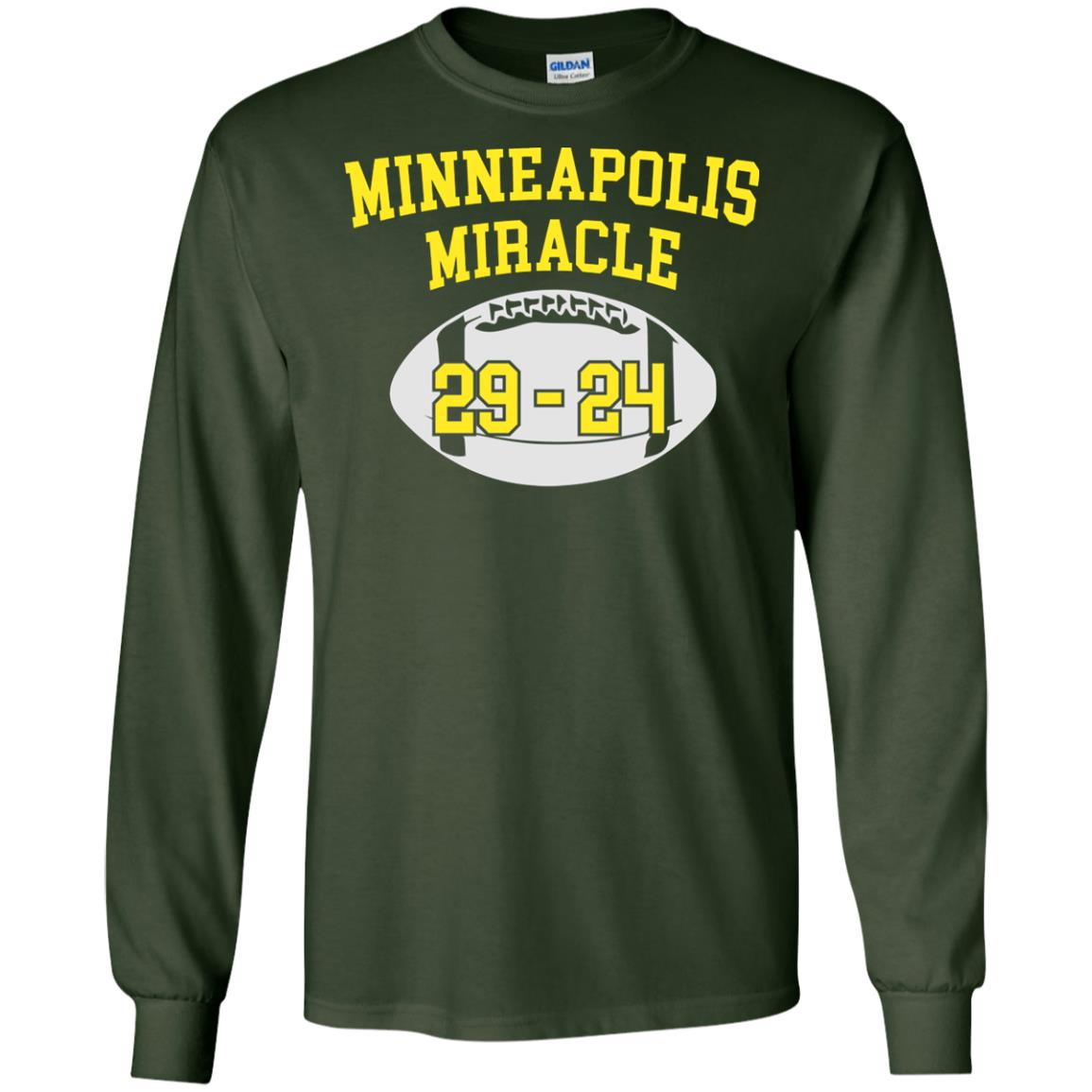 Football Lover T-shirt Minneapolis Miracle Forest Green