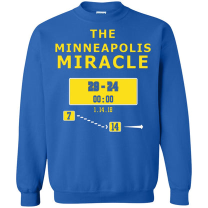 Football Lover T-shirt The Minneapolis Miracle Royal