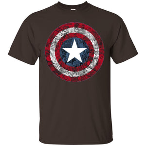 Film T-shirt Captain America Avengers Shield Comic Graphic