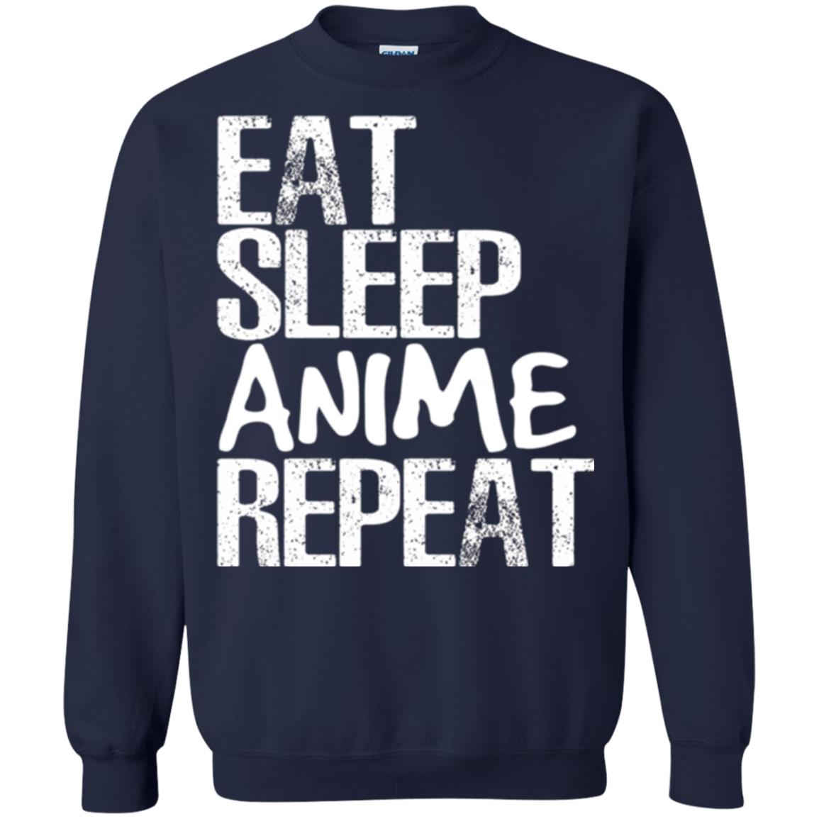 Funny Anime Binge T-shirt Eat Sleep Anime Repeat