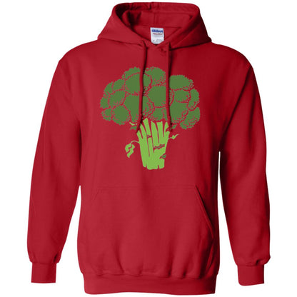 Broccoli Is Life T-shirt Funny Graphic Vegetable Red