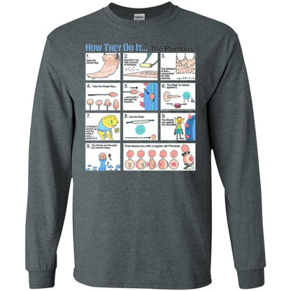 Film T-shirt How They Do Itthe Plumbus Dark Heather