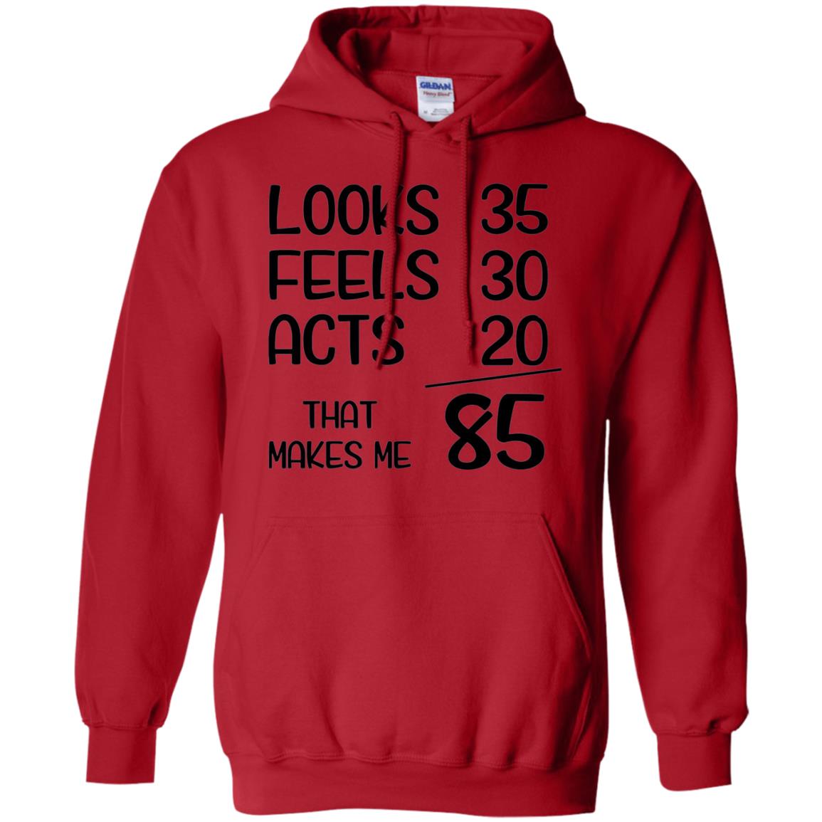 Funny 1933 85 Years Old 85th Birthday T-shirt Red