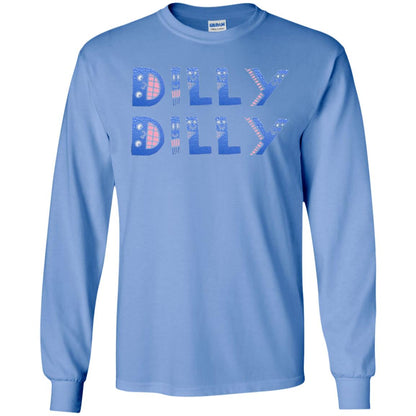 Christmas T-shirt Beer Lovers Dilly Dilly Carolina Blue