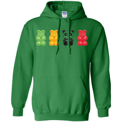 Bear Lover T-shirt Cute Panda Candy Bear Irish Green
