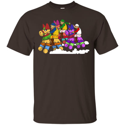 Derby Party Pinata Jockeys Cinco De Mayo Horse Race Shirt Dark Chocolate