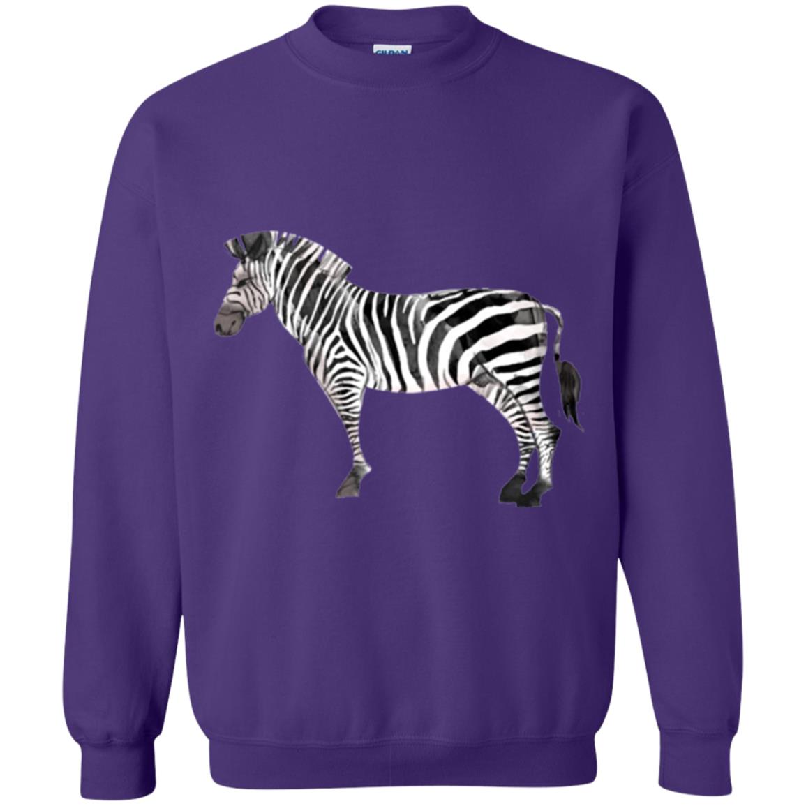 Awesome Zebra T-shirt Purple