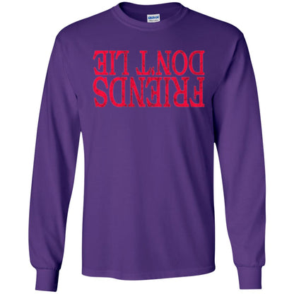 Friends Don_t Lie T-shirt Purple
