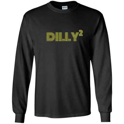 Christmas T-shirt Dilly Squared Black