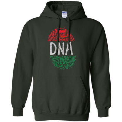 Flag Thumb Fingerprint Roots Proud Africa Dna T-shirt Forest Green