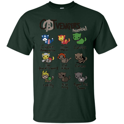 Catvengers Cat Lover Shirt Forest