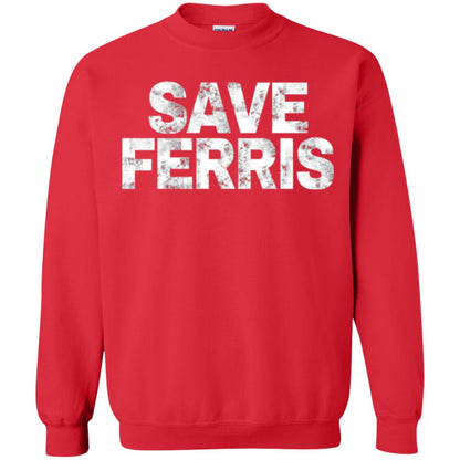 Movie T-shirt Save Ferris 80s Red