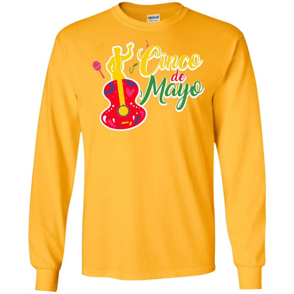 Cinco De Mayo Mexican Culture Festival On May 5th Shirt Gold
