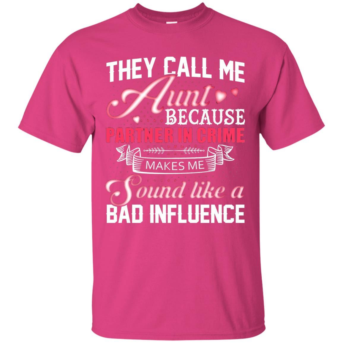 Aunt T-shirt They Call Me Aunt Heliconia