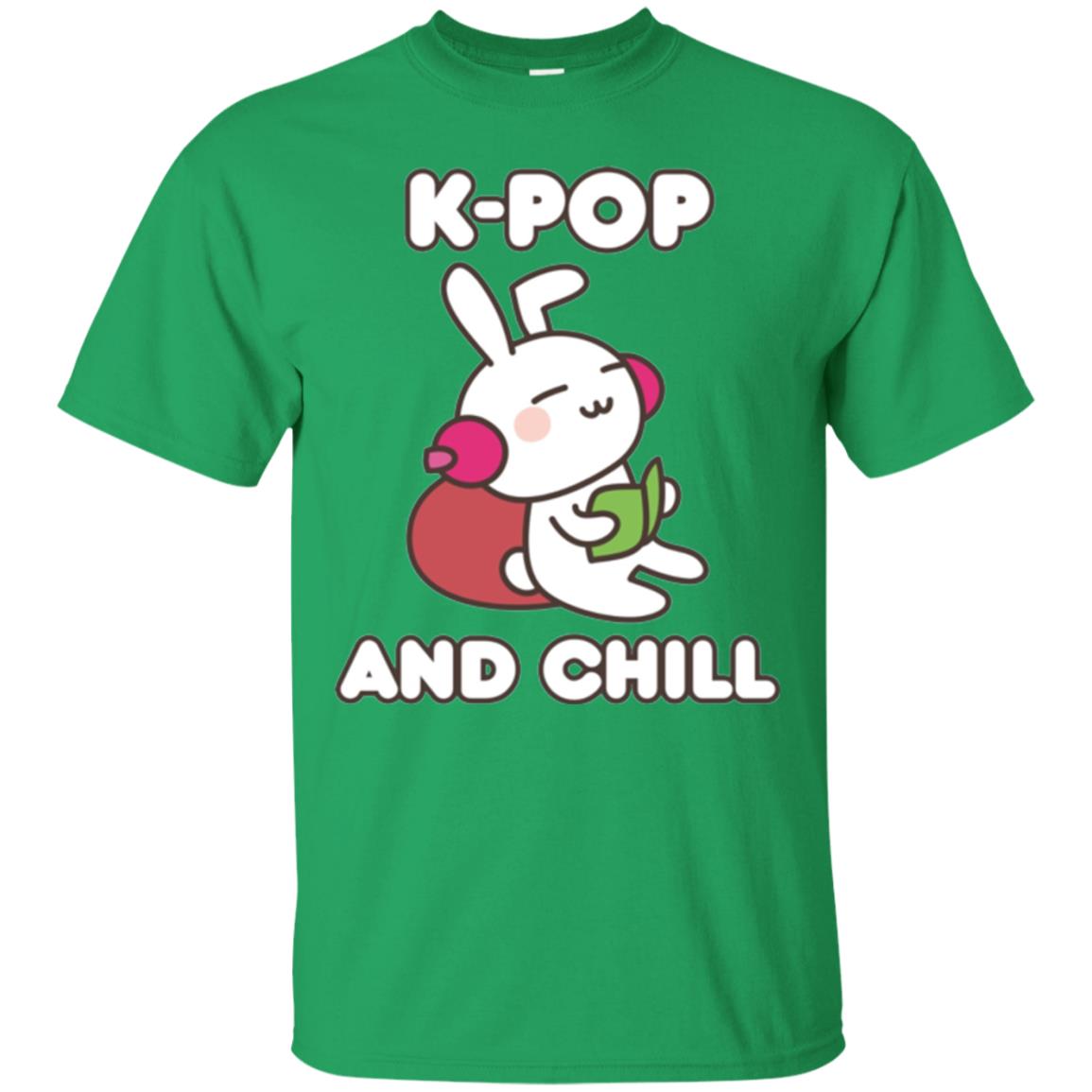K-pop T-shirt K-pop And Chill Irish Green