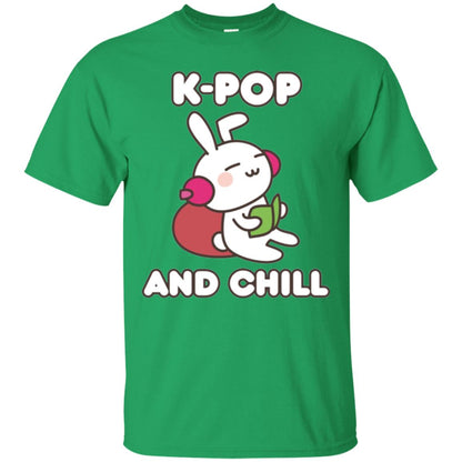 K-pop T-shirt K-pop And Chill Irish Green