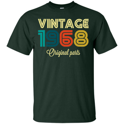 Vintage 1968 Funny Old School 50th Birthday T-shirt Forest
