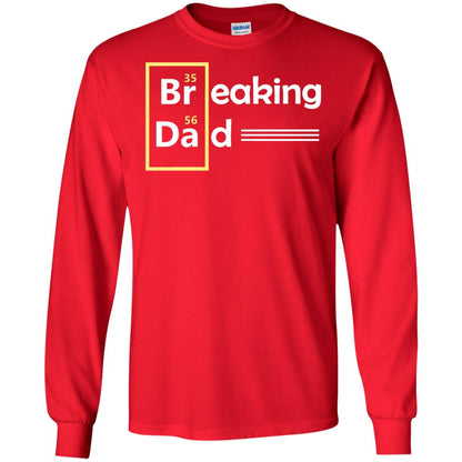 Breaking Dad Father_s Day Shirt Red